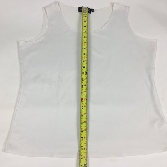 (PO) Elementz, Wht Sleeveless Top - Picture 8 of 12